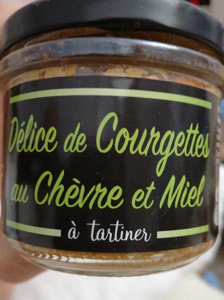 Délice de courgettes au chèvre et miel