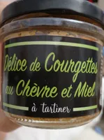 Délice de courgettes au chèvre et miel