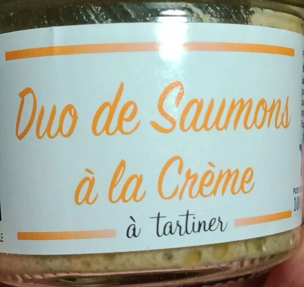 Duo de saumon a la creme