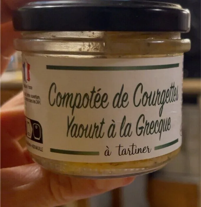 Compotée de courgettes yaourt à la grecque