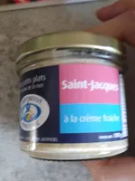 Saint jaques à la crème fraîche