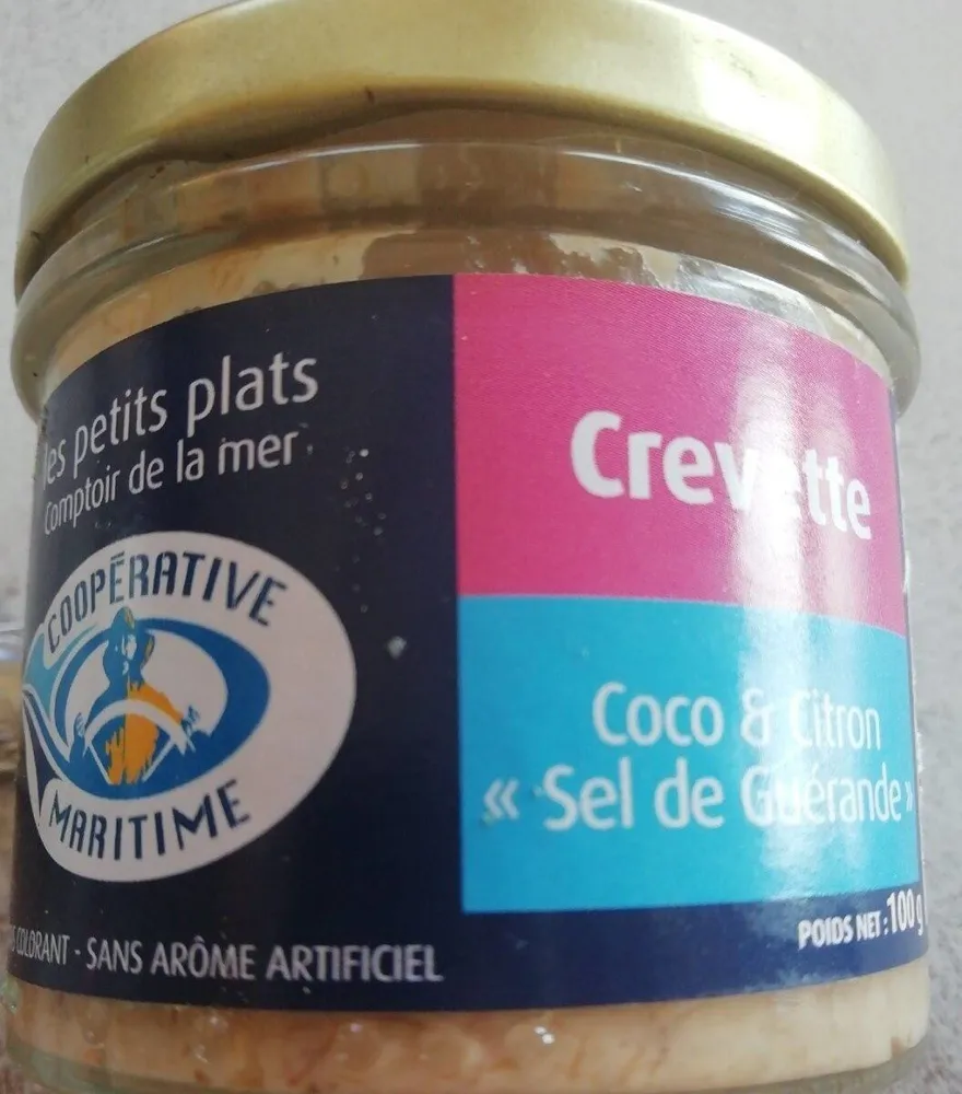 Crevette coco citron