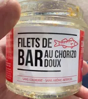 Filets de bar au chorizo doux