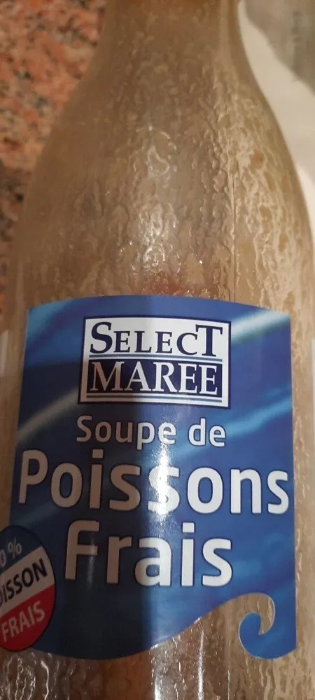 Soupe de poissons frais
