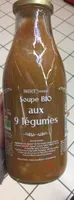 Soupe bio aux 9 legumes