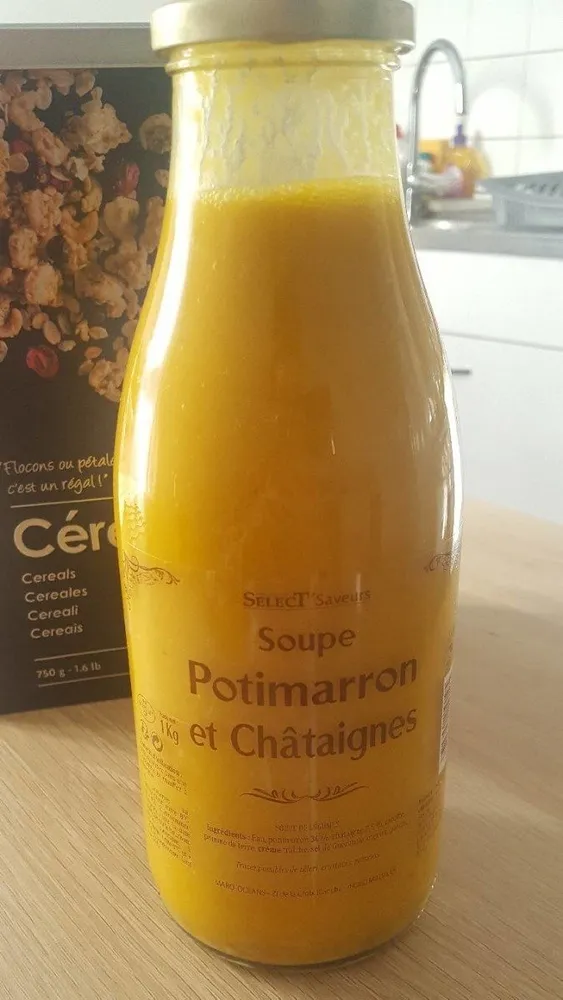 soupe potimarron et châtaigne