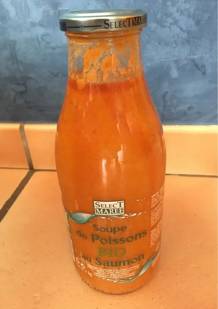 Soupe de poisson au saumon
