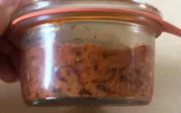 Tomate cerise parmesan et ses graines torréfiees