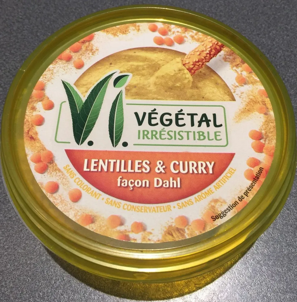 Lentilles & curry