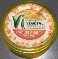 Lentilles & curry