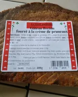 Gâteau Breton Fourré à la crème de pruneaux