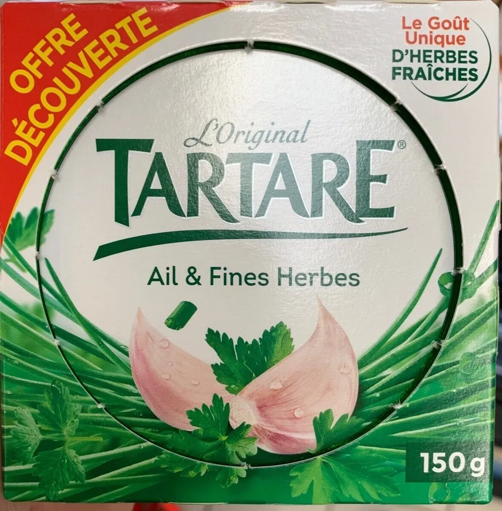 Tartare ail et fines herbes
