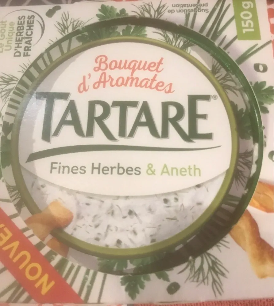 Tartare fines herbes et aneth