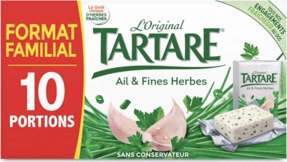Fromage à tartiner Ail & Fines herbes