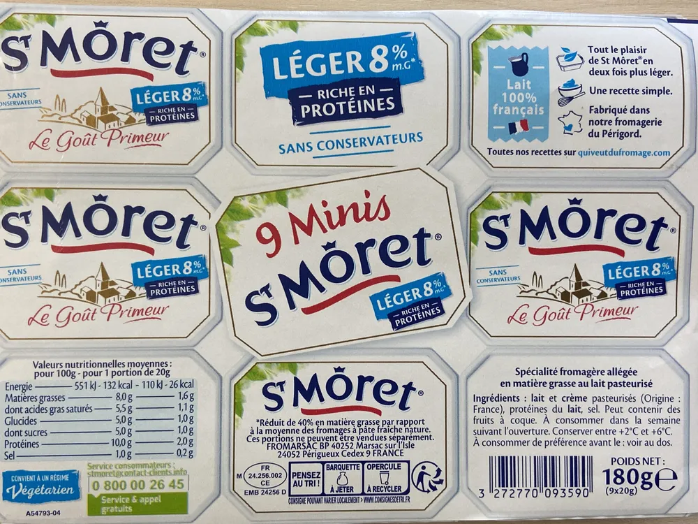St Moret Ligne & Plaisir 8%  Minis