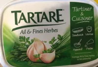 Tartiner & Cuisiner - Fromage ail & fines herbes au lait pasteurisé