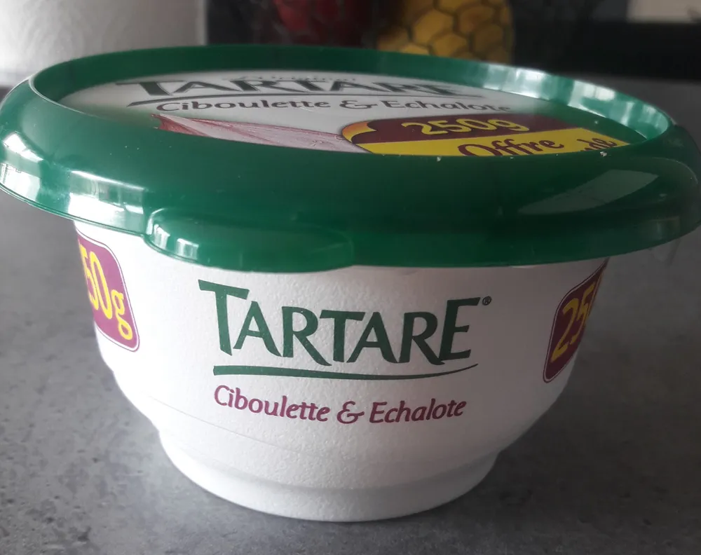 Tartare ciboulette/echalote