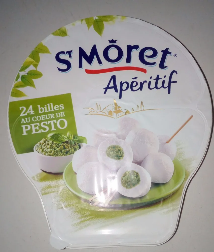 St Môret Apéritif 24 billes au coeur de pesto