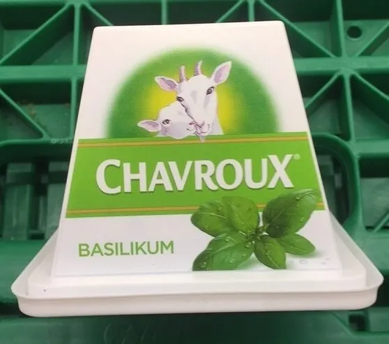 Fromage de chèvre au basilic