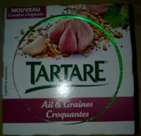 Tartare ail et graines croquantes