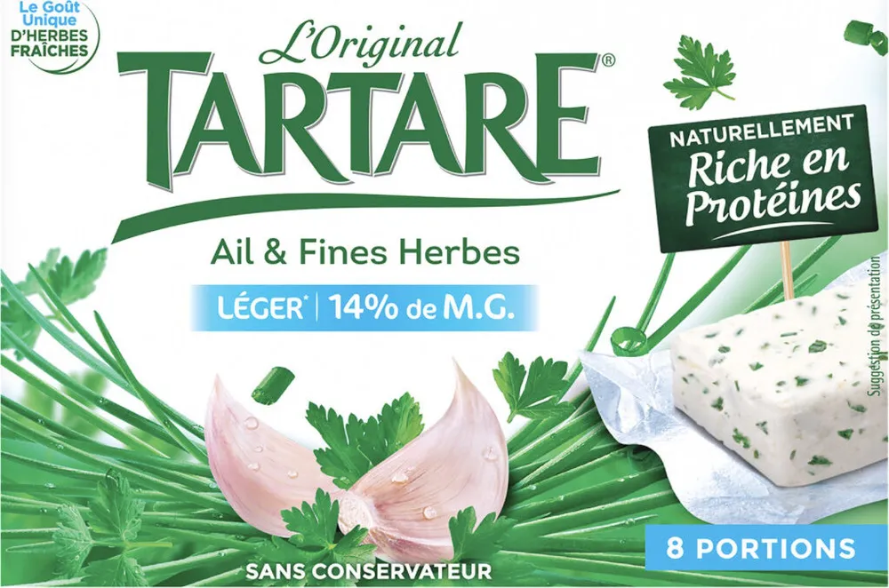 Tartare léger ail & fines herbes