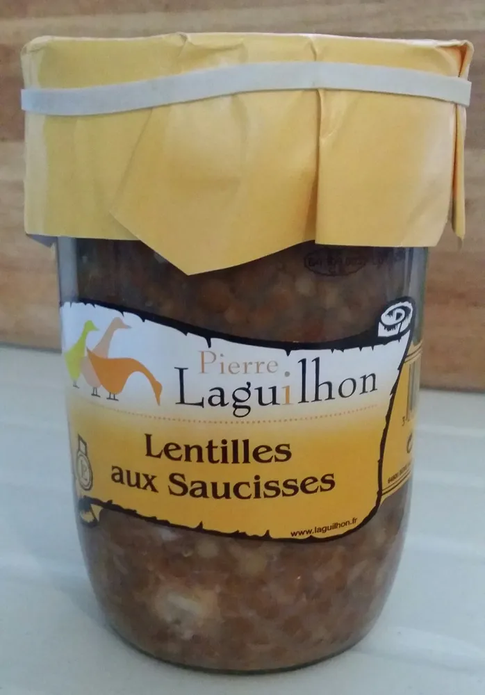 Lentilles aux saucisses PIERRE LAGUILHON
