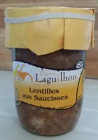Lentilles aux saucisses PIERRE LAGUILHON