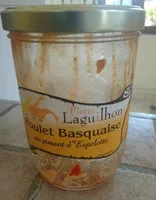 Poulet basquaise au piment d'Espelette