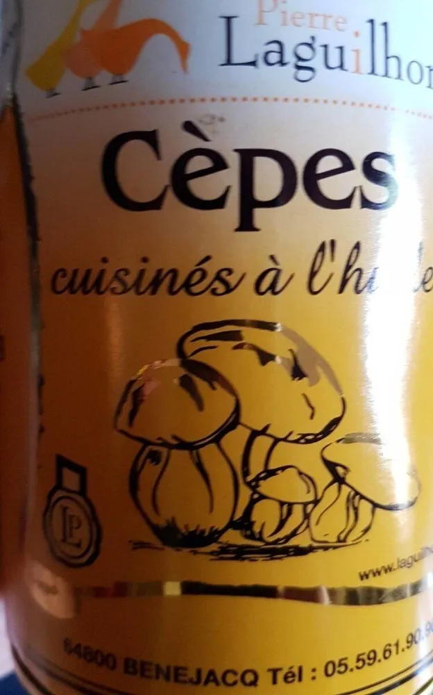 Laguilhon cèpes cuisinés à l'huile