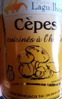 Laguilhon cèpes cuisinés à l'huile