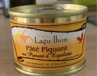 Pâté piquant au piment d’espelette