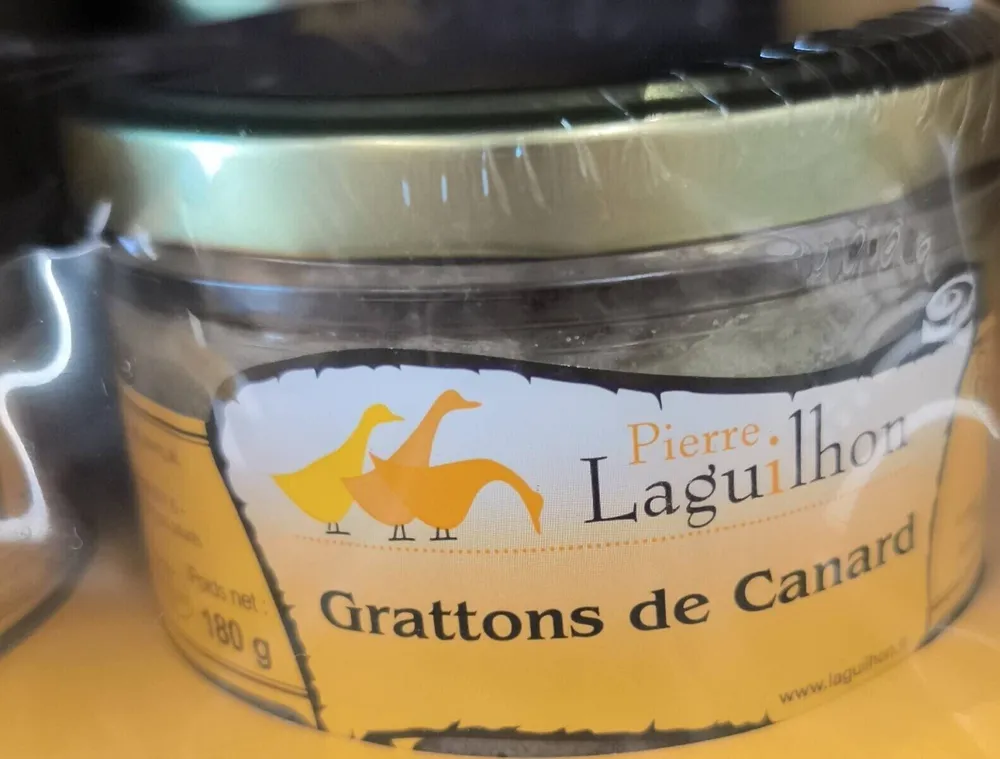 Grattons de canard