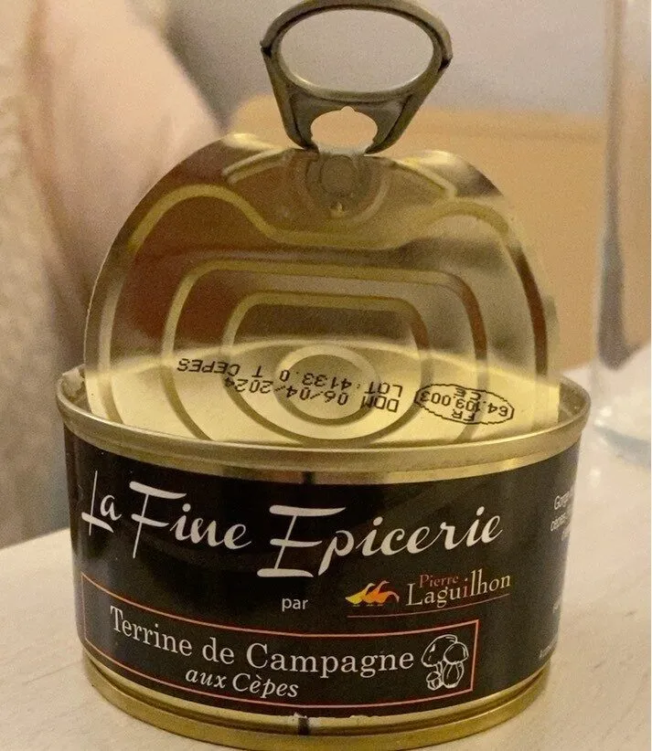 Terrine de campagne aux Cèpes