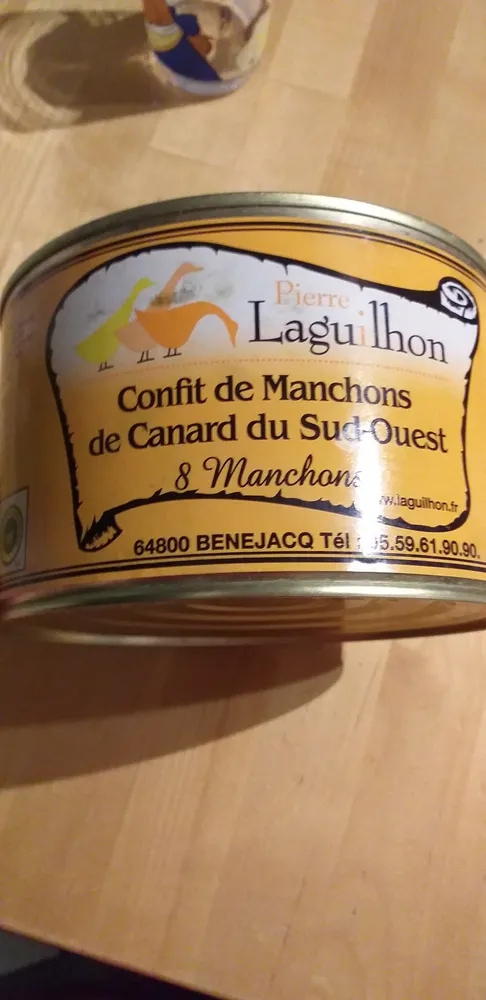 Laguilhon 8 manchons de canard