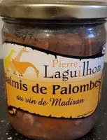Salmis de palombe au vin de madiran