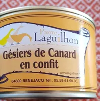 Gésiers de canard en confit