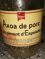 Axoa de porc au piment d'espelette