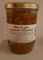 AXOA de porc au piment d'Espelette