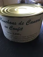 8 manchons de canard en confit