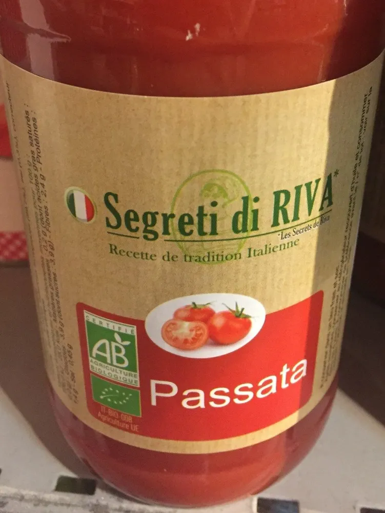 Purees de tomates italiennes biologiques