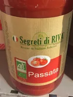Purees de tomates italiennes biologiques
