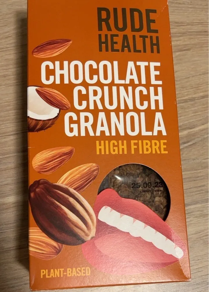 Chocolate crunch granola