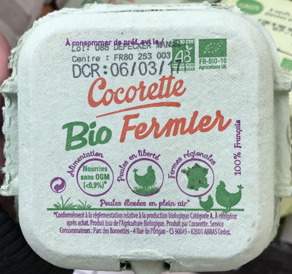 Œuf Bio Fermier