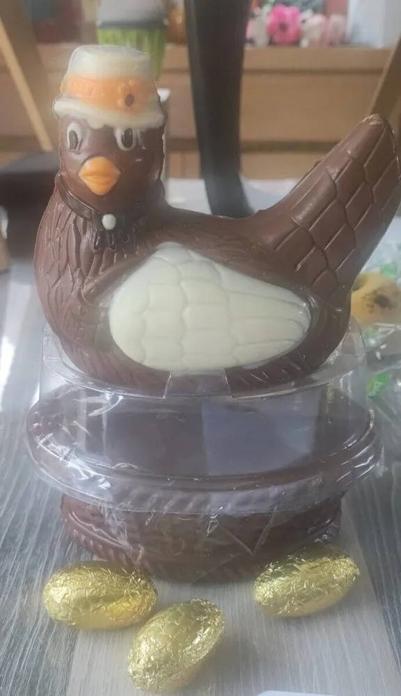 Poule chocolat