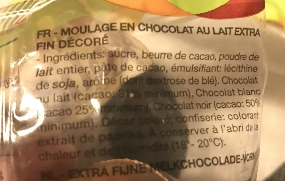 Lapin Chocolat Rohan, Choco. Lait Décoré 50g
