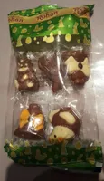 Moulage de chocolat au lait extra fin
