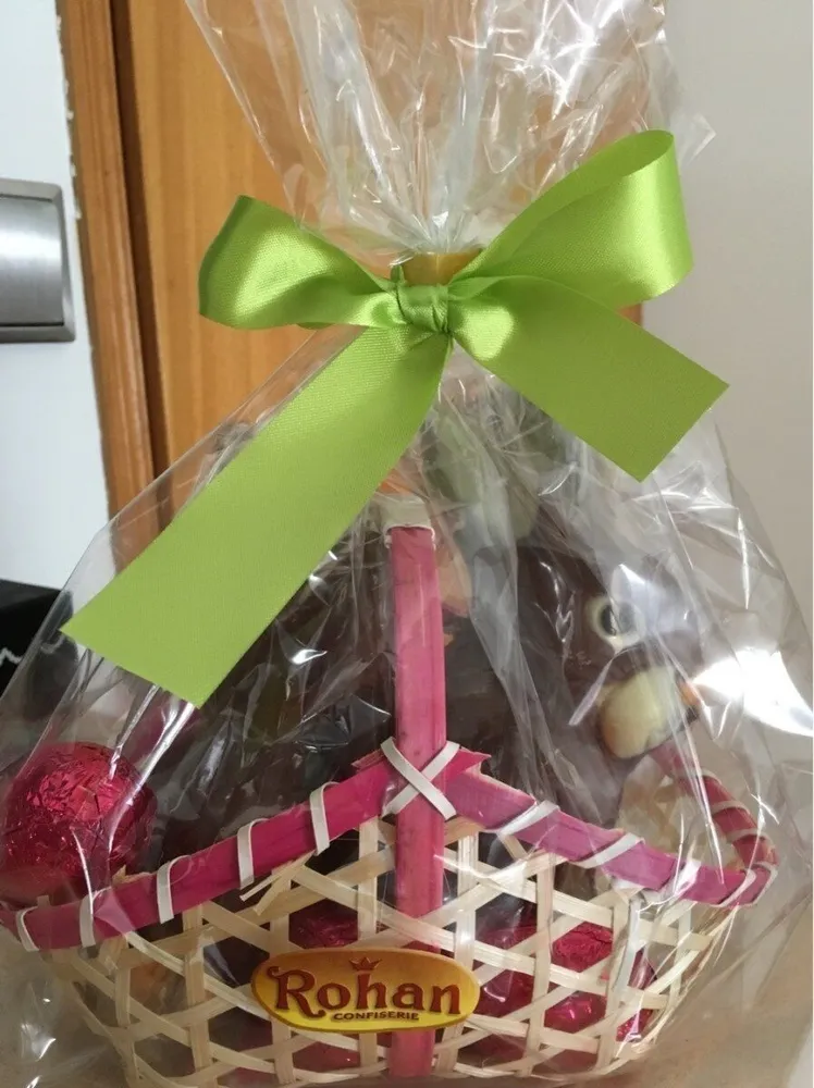Chocolat corbeille lapinous