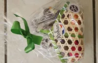Moulages de chocolat au lait décoré