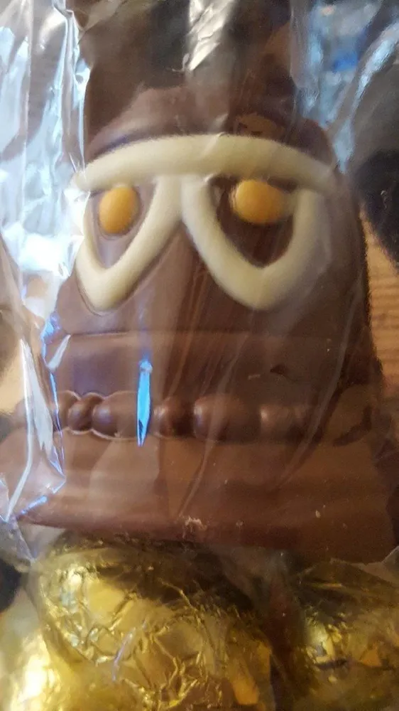 Chocolat lait cloche Confiserie Rohan
