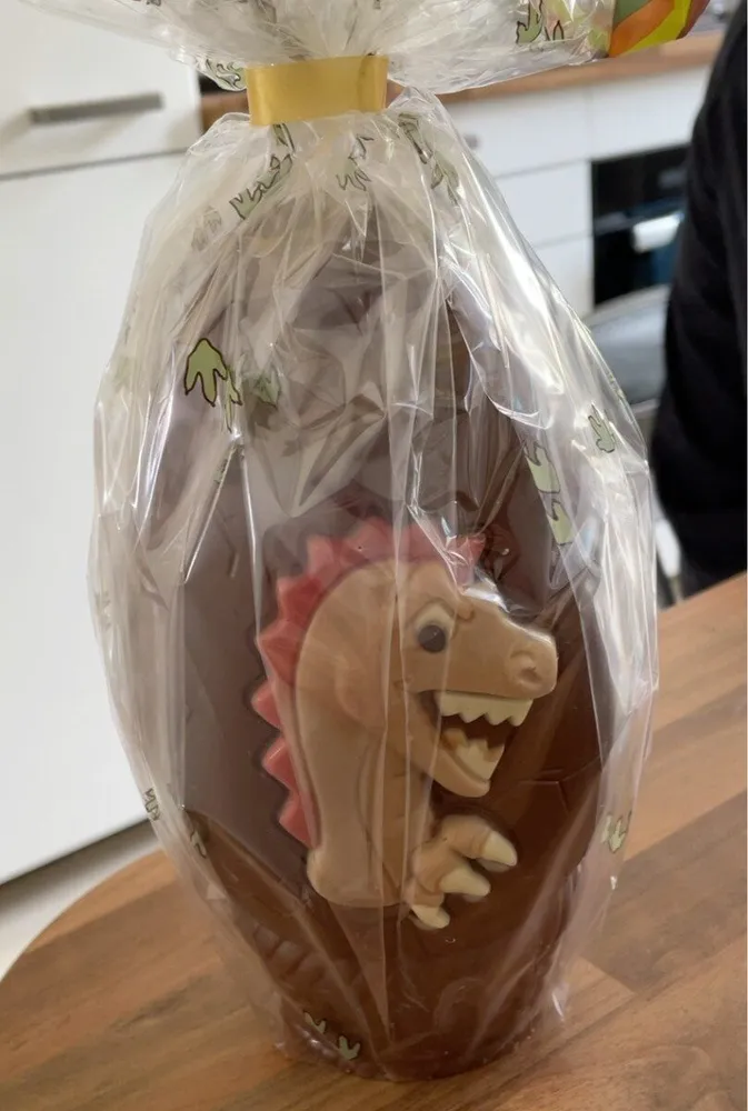 Moulage de chocolat au lait